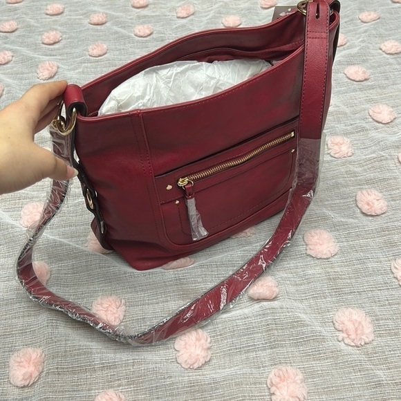 INC International Concepts Handbags - INC International Concepts faux leather crossbody